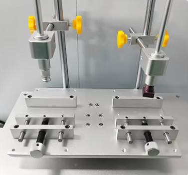 UP-1003 Dual Station Alcohol Rubber Abrasion Tester with Adjustable Test Speed and Power-off Memory Function for Wear Resistance Testing