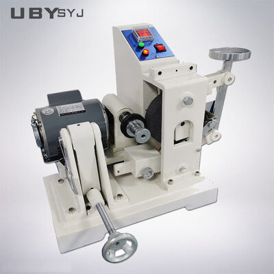 UP-1008 Akron Abrasion Tester with 8-digit LCD Display Adjustable 0~45° Tilt Angle and Dual 2LB 6LB Load Weights