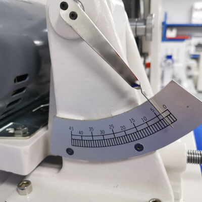 UP-1008 Akron Abrasion Tester with 8-digit LCD Display Adjustable 0~45° Tilt Angle and Dual 2LB 6LB Load Weights