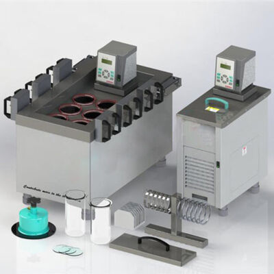 UP-4016 6-Station Automotive Fogging Tester with Gloss Haze Gravimetric Test Methods Compliant with ISO 6452 DIN 75201 SAE J1756