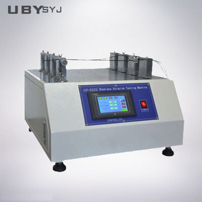 UP-4026 SATRA TM154 اختبار كسر رباط الأحذية مع 4 محطات اختبار مستقلة وزاوية الاحتكاك 52.5 درجة لاختبار المتانة