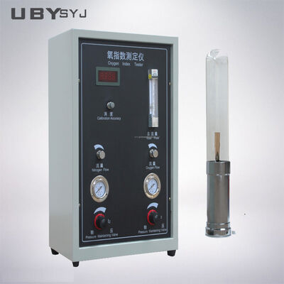 UP-5007 Digital Limited Oxygen Index Device High-precise Oxygen Concentration Test Instrument with 0% ~ 100% O₂ Range and 40mm/s ± 2mm/s Airflow