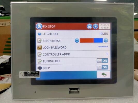 TEMI880 5.7-inch TFT Touch Screen Programmable Temperature Humidity Controller with ±0.2℃ Accuracy and 120 Program Groups for Environmental Test Chambers