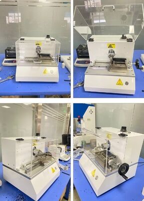 UP-5011 Notch Sample Making Machine for Izod & Charpy Impact Test Complies with ASTM D256 ISO 179 Featuring High-Precision Mechanical Milling and Smooth Notch Cutting