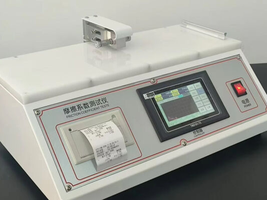 UP-5017 Coefficient of Friction Tester COF Tester Compliant With ASTM D1894 ASTM D4918 ISO 8295 Tappi T816 with High-Precision Load Cell and Stepper Motor Drive System