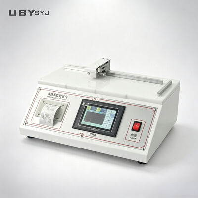 High-precision load cell COF Testing Machine with stepper motor driving system and 7-inch touch screen for friction testing