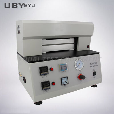 UP-5018 Heat Seal Tester Laboratory Heat Sealing Test Machine Complies with ASTM F2024 for Plastic Film with 0~0.7MPa Pressure and Room Temperature ~300ºC Range