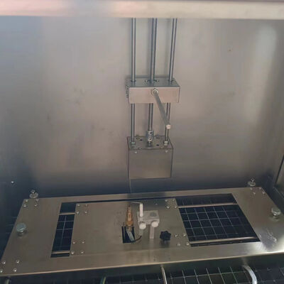 DIN 4102 Compliant Flame Spread Tester with 20 mm Flame Length and PLC Control for Building Material Fire Testing