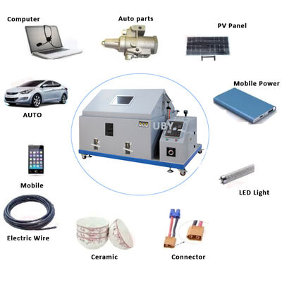 Advanced Cyclic Salt Spray Test Chamber with Humidity Control 1.0~2.0ml Spray Volume and 1.0~6.0 Kgf Compressed Air Pressure
