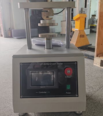 UP-6000 ISO TAPPI Standard Digital Display Paper Ring Edge Flat Crush Tester with Customizable Platen Dimension