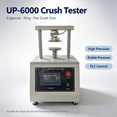 UP-6000 Digital Display Compression Strength Testing Machine with 5000N Force Range and 7-inch Touch Screen
