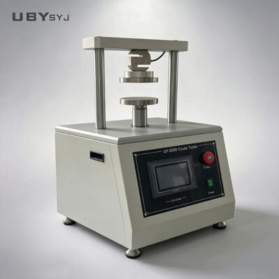 यूपी-6000 डिजिटल डिस्प्ले कम्प्रेशन स्ट्रेंथ टेस्टिंग मशीन 5000N बल रेंज और 7-इंच टच स्क्रीन के साथ