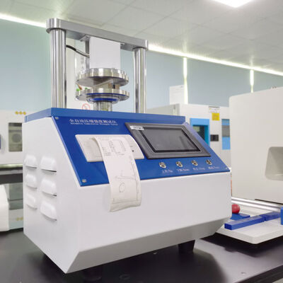 UP-6000 Crush Tester with 5000N Force Measuring Range, 7-inch Touch Screen, Complies with ISO and TAPPI Standards