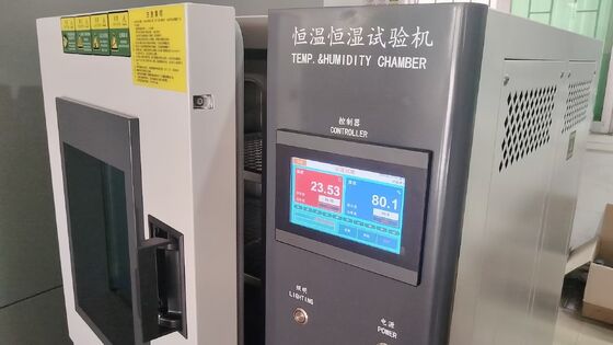 UP-6195 Environmental Test Chamber with ±1.0°C, ±2% RH Accuracy and SUS304 Stainless Steel Interior Featuring Programmable LCD Touch Screen