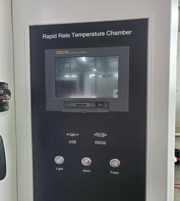 IEC 60068 Compliant Rapid Temperature Change Test Chamber with 5~20℃/min Linear Rate and SUS304 Stainless Steel Inner Chamber