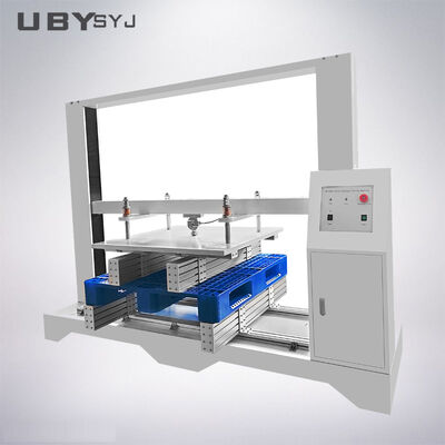 Heavy Duty Pallet Box Compression Tester with 1200×1200×1500mm Test Space, ±1% Accuracy and PLC Touch Control System