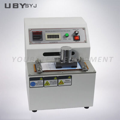 Ink Friction Tester with Adjustable Friction Speed LCD English Display and OEM ODM Support UP-1000