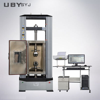 High Temperature Universal Tensile Tester with RT~200ºC Range, Computer Control, and ±0.5% Accuracy for Metal Alloy Testing