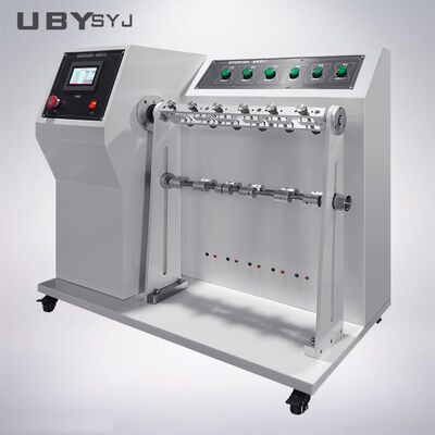 UL817 Standard 6 Bağımsız İstasyon Tel Bükme Test Cihazı, Kablo Sallanma Yorgunluk Testi için Ayarlanabilir Hız ve Açılı