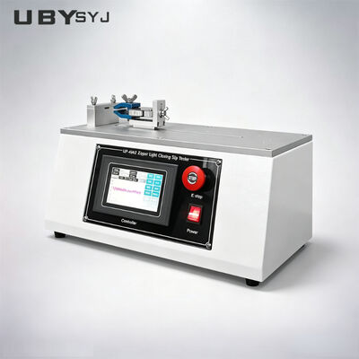 Desktop Touch-screen Zipper Smoothness Tester with High-Precision Load Cell and Adjustable Test Travel for Nylon Metal Plastic Zippers UP-4042