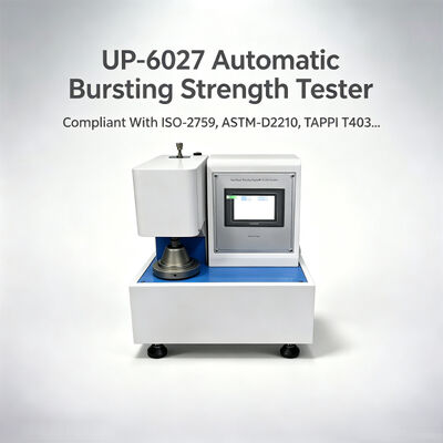 Programmable Bursting Strength Tester with Dual-speed Hydraulic System and 7-inch Color Touch Screen for Packaging Testing