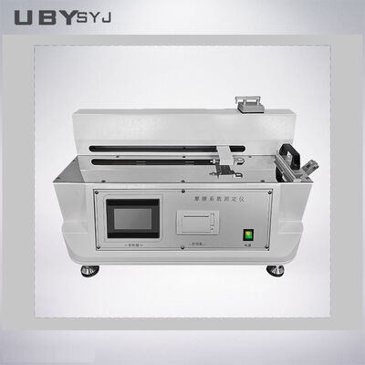 Economical COF Tester with 200±2 g Standard Weight 1～500 mm/min Slider Moving Speed and ±0.02 N Test Force Precision for Packaging Materials