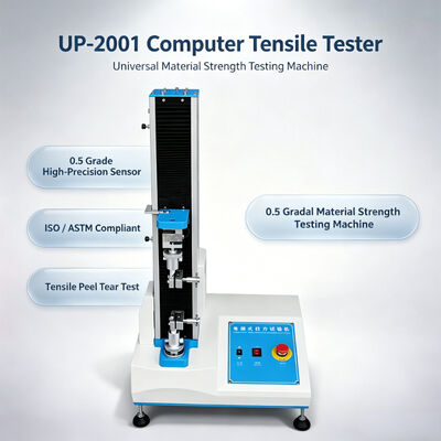 Computer Control Peel Strength Tester with 600 mm Test Stroke and Class 1 Accuracy Universal Testing Machine