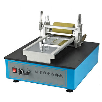 Ink Printing Proofer with Adjustable Printing Speed, Customizable Proofing Width, and Optional Silicone/Rubber Roller for Ink Color Matching