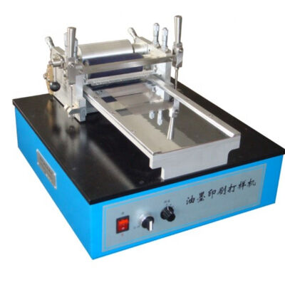 Ink Printing Proofer with Adjustable Printing Speed, Customizable Proofing Width, and Optional Silicone/Rubber Roller for Ink Color Matching