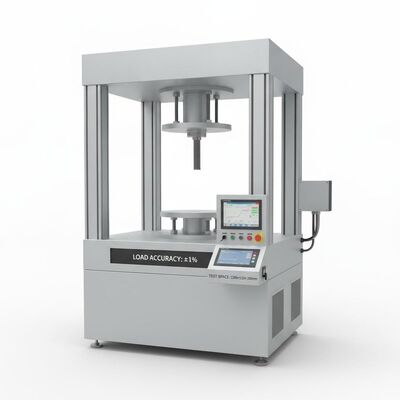 High Precision Packaging Carton Compression Tester with 1200x1200x1200mm Test Space and ±1% Load Accuracy