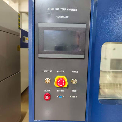Programmable Environmental Test Chamber 0ºC~100ºC 20% ~ 98% RH 1170 L for New Energy Battery Automotive Components PCB Plastic Rubber Durability Test
