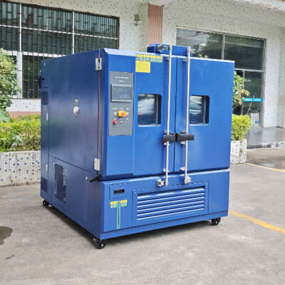 Double-Door Programmable Temperature Humidity Test Chamber with Precise PID Control for Industrial Lab R&D and QC