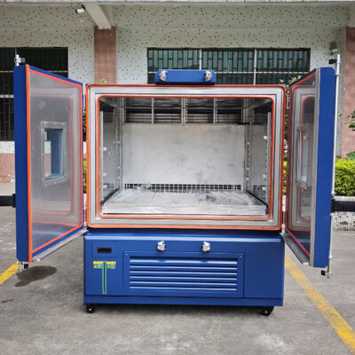 Double-Door Programmable Temperature Humidity Test Chamber with Precise PID Control for Industrial Lab R&D and QC