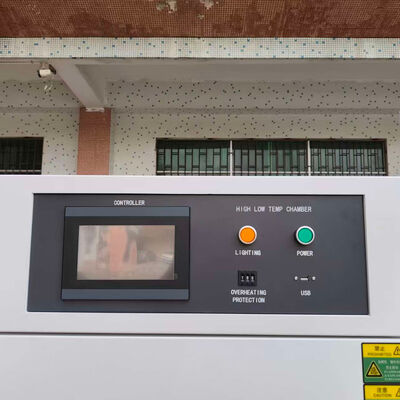 Custom-Built 120L Environmental Test Chamber | High-Low Temperature Chamber with SUS304 Stainless Steel and Programmable Controls UP-6195
