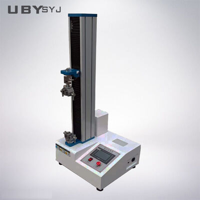 UP-2000-P Single Column Touch Screen Tensile Tester for Plastics with Anti-Slip Wedge Grips ISO 527 ASTM D638 Compliant Universal Testing Machine